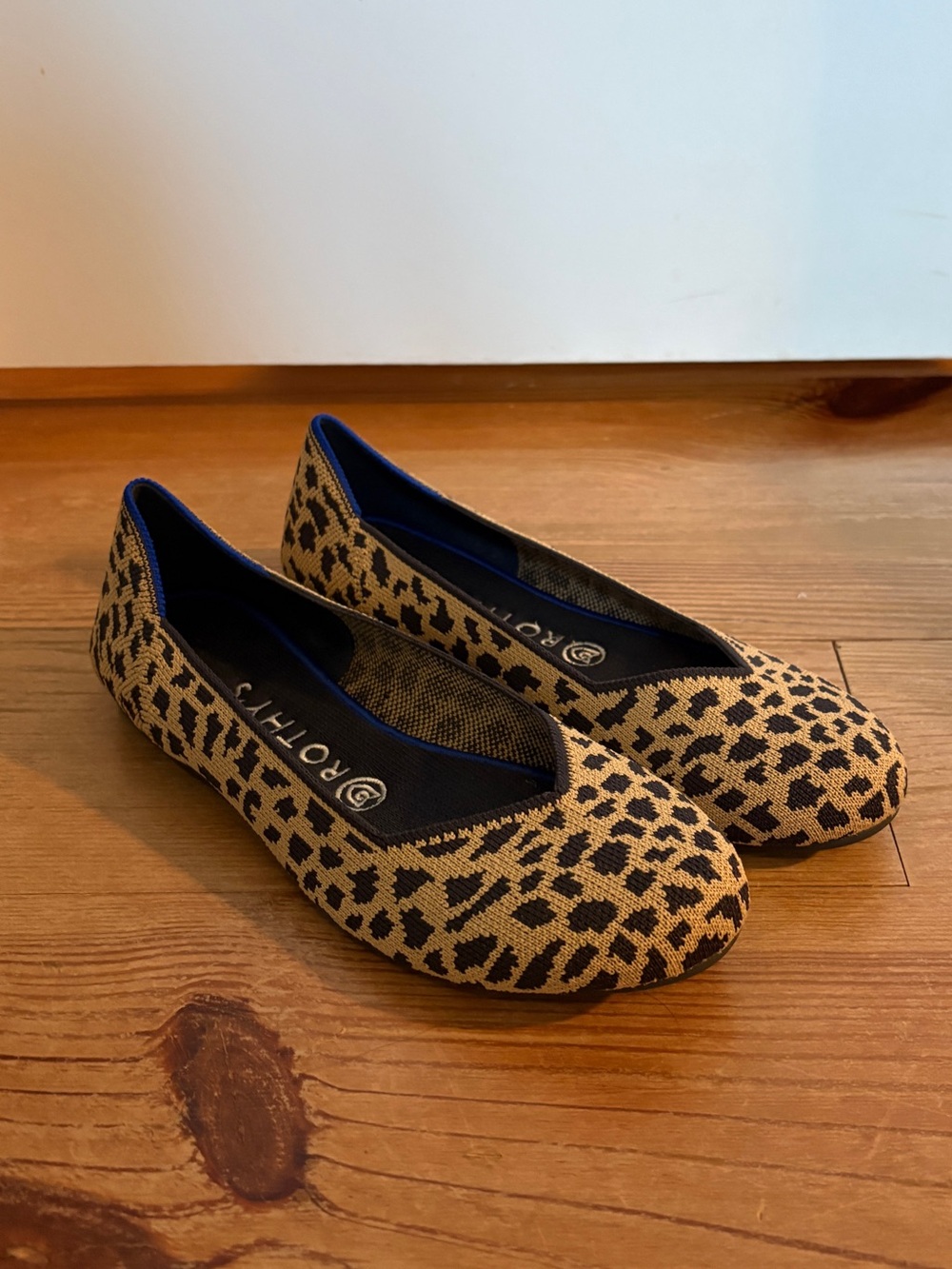 Rothy’s cheetah print flats